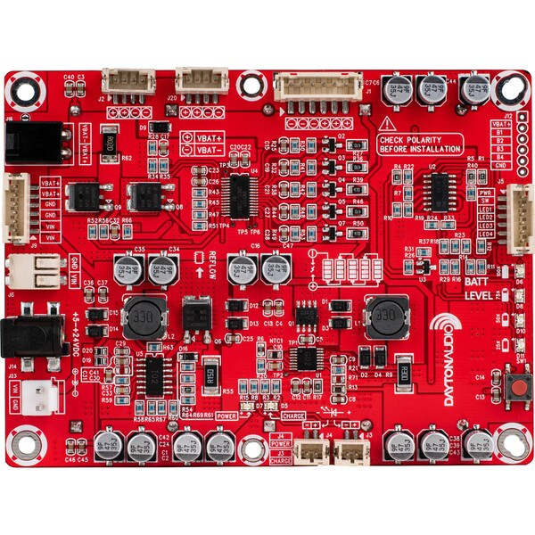 Main product image for Dayton Audio LBB-5S 18650 5-24V Input 21V Lithium Battery Board with Balance/Charge Protection 325-136